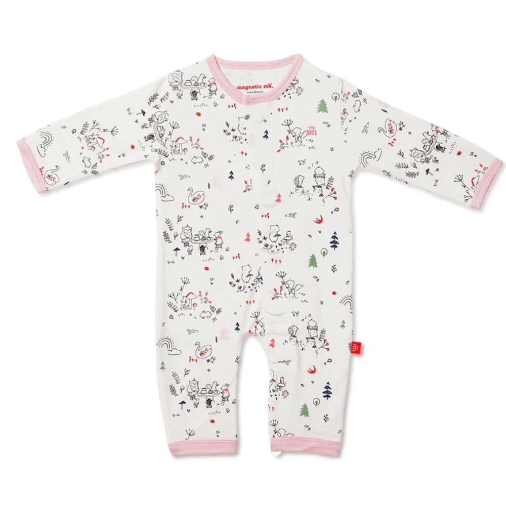 Magnetic Me ‘A Friend In Me’ Organic Cotton Magnetic Coverall - Sz 0-3M